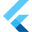 the flutter logo